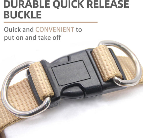 PUPTECK Soft Mesh Dog Harness and Leash Set, Step-in Plaid Puppy Padded No Pull Vest for XS Small Medium Dogs, Beige