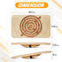 Yes4All 350LBS Professional Wooden Balance Board, Anti-Slip Wobble Board for Leg Workout