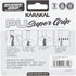 Karakal PU Supergrip Replacement Racquet Grip - 2 x Grip for Tennis/Badminton/Squash (Black)