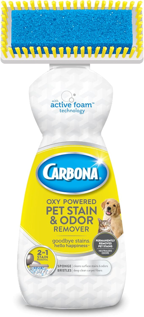 Carbona 2-in-1 Oxy-Powered Pet Stain & Odor Remover (13.5 Fl Oz), Carpet