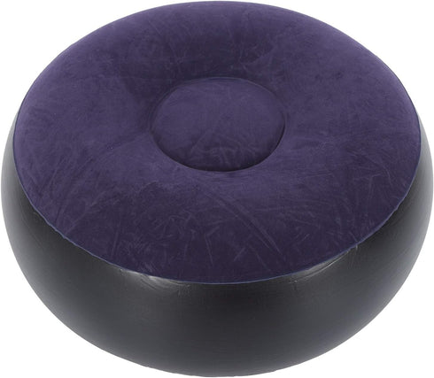 15 15 3 Yctze Stool Round, * * Portable Outdoor Camping Chair Inflatable Flocking Stool Footrest for Home Office Travel