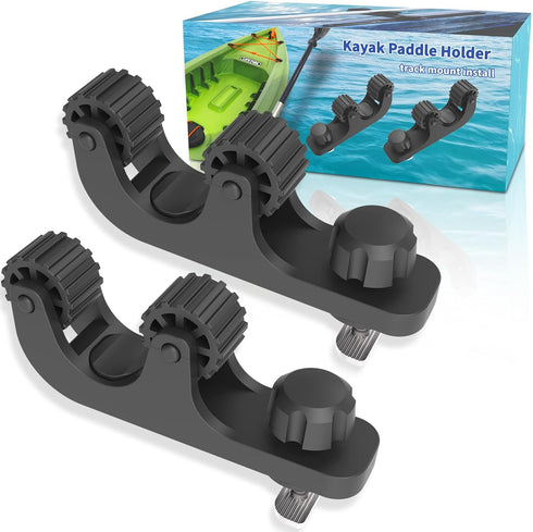 Kayak Paddle Holder Save Track Space Fishing Net Holder for Fishing Kayak Track Mount Accessories