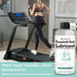 500ml (17oz), 1000cs 100% 7.8" 10ml Treadmill Lubricant for Belt Silicone Oil with Reach Tube & Syringe, Walking Pad
