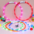 Weewooday 5 Pcs Light Up Dog Collars, Silicone LED Lighted for Night Walking, Rechargeable Glow in The Dark Safety