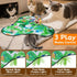 Pet's Var Interactive Cat Toys for Indoor Cats - Automatic Anti-Boredom Butterfly Toy with Plush Flutter Tail