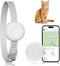 HONGTOP H Cat Tracker, Cat Tracker Collar with Safety Elastic Buckle, Compatible with Apple