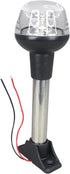 Pactrade Marine Boat LED All Round Anchor Navigation Light - SS Pole 8-30v, Height 7-1/2''