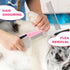 Pafeooui 6PCS Set Dog Grooming Kit, Pet Grooming Kit, Deshedding Brush for Short Hair, Slicker Brush, Flea Comb, Puppy