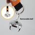SVD.PET Puppy Bell Doorbell, Adjustable Dog Bell for Potty Training, Attach to Doorknob or Near Door (White)