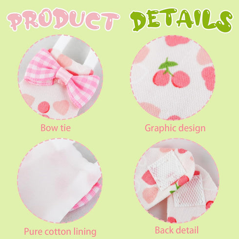 3-Packs Bird Diaper Flight Suit, Lightweight Reusable Washable Elastic-Straps Parrot Clothes for Peony/Monk Parakeet