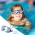 Generic Swimming Pool Goggles, Comfortable Clear Vision Goggles with Ear Plugs Nose Clip,Antifog Wide View Pool Goggles