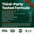 30 Count VetriScience Ultimate Strength Healthy Hip & Joint Chews, GlycoFlex Glucosamine, Chondroitin and Green-Lipped