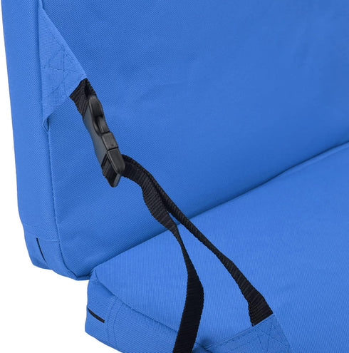 Outdoor Foldable Chair with Backrest,Lightweight Stadium Seats for Bleacher,Portable Soft Sponge Cushion for Sport