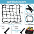 YONTUO Rear Bike Rack, Bicycle Pannier Rack with Extra Long Tubular Mounting Brackets, Adjustable Fit 26”-29”