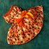 ANIAC Halloween Puppy Dress for Small Dogs, Pumpkin Ghost Cat Costumes with Orange Bow Tie (Large, Orange)