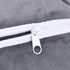 Small Pet Carrier Bag, Gray Flannelette Portable Breathable Carrier for Small Pets (M)