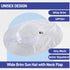 Home Prefer Outdoor UPF50+ Sun Hat, Wide Brim Mesh Fishing Hat with Neck Flap