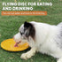 LaRoo 24cm Dog Flying Disc, Bite Resistant Floating Interactive Chew Toy for Medium Large Dogs