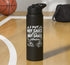 Utopia Sport Hot Sauce Shop I Put Hot Sauce On My Hot Sauce Zine Ink Stainless Steel Insulated Water Bottle