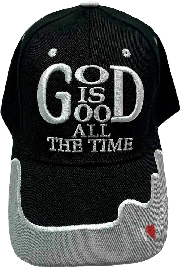 God is Good Baseball Caps, One Size Adjustable Velcro Strap, Outdoor Hats for Men Women, Dad Hats Gifts for Christians