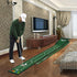 Indoor Putting Green Set, 8 Feet Putting Mat with Auto Ball Return, Perfect Gift for Men, Home Office