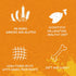Dog Treats Chicken Jerky Wrapped Sweet Potato, Grain Free with Natural Ingredients w/Taurine, 12.5 oz