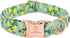 Lionheart Glory Premium Floral Dog Collar, Adjustable Soft Collars for X-Small Small Medium Large Dogs