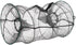 UPKOCH Foldable Fish Trap Cage Crab Shrimp Fishing Net Trap with Spring