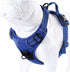 Truelove No Pull Dog Harness, Easy Control Handle with 2 Leash Attachments, Reflective Adjustable Pet Vest