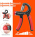 NIYIKOW Adjustable Grip Strength Trainer - Hand Grip Strengthener, 22-132Lbs Resistance for Musicians & Athletes