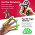 FitBeast Hand Grip Strengthener Workout Kit (5 Pack) - Adjustable Resistance Hand Gripper, Finger Stretcher, Grip Ring