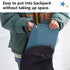 Wind Tour Portable Folding Stool Outdoor Camping Plastic Chair Ultra-Thin Paper Short Stool Used As Shopping Basket