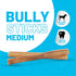 Sitka Farms Bully Sticks 6 inch - 20 Count - All Natural Dog Treats from Free Range Grass-Fed Beef