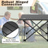 Portable Camping Table, Compact Aluminum Side Table with Carrying Bag for Hiking, Camping, Picnicking, BBQ