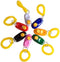 SunGrow 7-Pack Dog Clicker for Training with Wrist Bands, 2 Inches Multicolor, Effective Training Tools for Pets