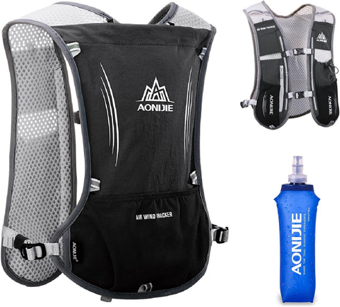 TRIWONDER Hydration Pack Backpack, 5L Marathoner Running Race Hydration Vest