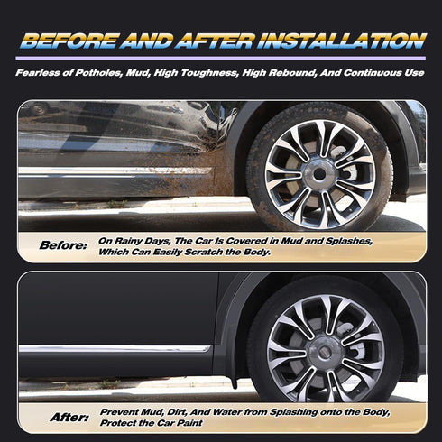 Mud Flaps for 2019-2023 Ram 1500, Dedicated Mudguard for Four Seasons Universal Protection, Front/Rear