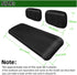 Golf Cart Seat Cover for Yamaha G2 G9 G16 G19 G22 & Club Car DS Pre-2000, Mesh Cover for E-Z-GO Marathon Golf Cart