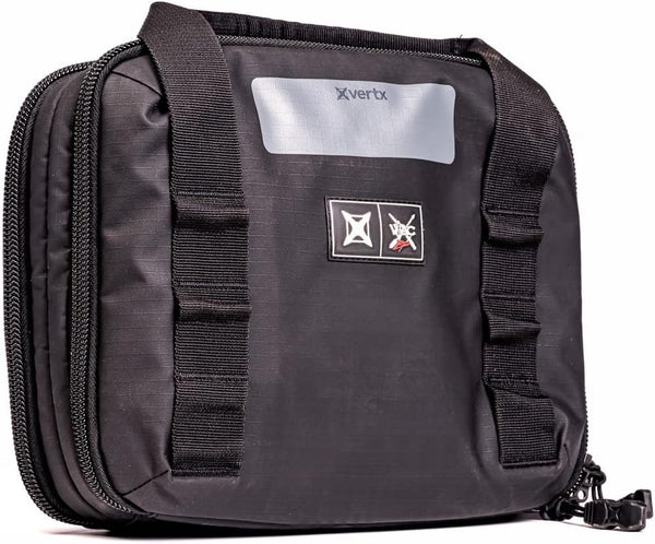 Vertx VTAC Soft Pistol Case, Tactical Gear Travel Accessories with Mag Holder, Black (F1 VTX5709)