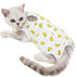 Cat Professional Surgical Recovery Suit - E-Collar Alternative for Cats and Dogs, After Surgery Pajama Suit for Pets