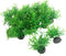 Smoothedo-Pets Aquarium Plant Decoration, 20 Pieces Small/1" Tall Plastic Artificial Plant Goldfish Hidden Mini Grass