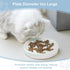 Slow Feeder Bowl for Cats and Small Dogs, Cilkus Fish Pool Design Puzzle Feeder Bowl for Healthy Eating (White)