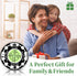 Golf Green Reader, 2 Pack, Golf Ball Marker with High Precision Horizontal Bubble, Gift for Men