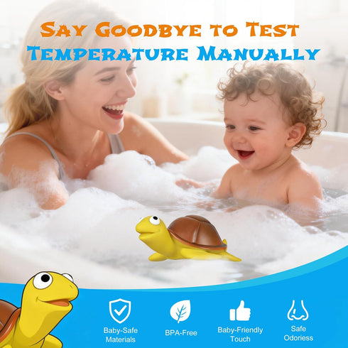 ODJSY Swimming Floating Pool Thermometer, Large Size Easy Read for Water Temperature with String, Shatter Resistant