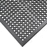 03_122_WBK "1/2-inch 1/2" 36" 60", Rubber-Cal Dura Chef" Anti-Slip Rubber Kitchen Mat, x x Black
