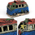 NF Aquarium Decoration Resin Imitation Car Wreck, Fish Tank Supplies Ornament Hideouts