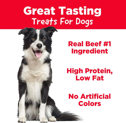 Country 10 oz Kitchen Beef Grillers Dog Treats, High Protein, Low Fat, No Artificial Colors