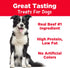 Country 10 oz Kitchen Beef Grillers Dog Treats, High Protein, Low Fat, No Artificial Colors