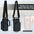 Water Bottle Carrier Bag with Phone Pocket for Stanley 30/40/64oz Tumbler, Adjustable Strap Holder Pouch