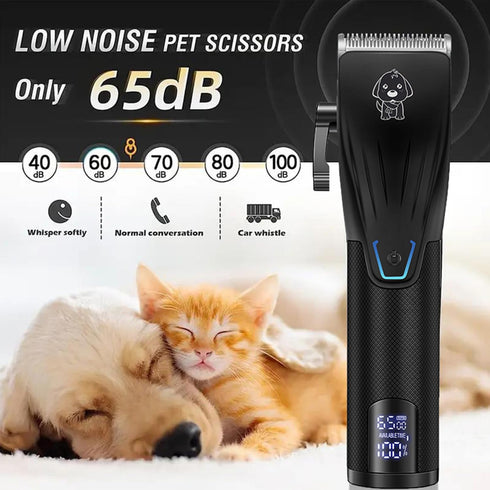 VOTMONI Trimmer Trimmers Professional Dog Grooming Kit Low Noise Pets Paw Electric Hair for Dogs & Cats